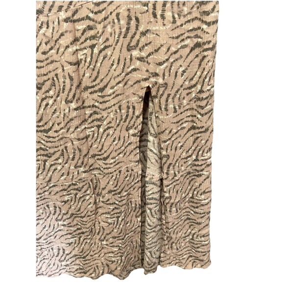 Nine West Dresses & Skirts - Y2K Women's Midi Skirt Pink Animal Print Size XL Late 90s PNW